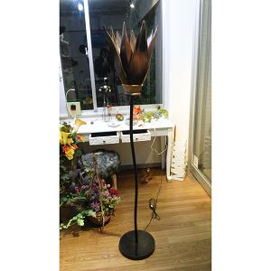 バリ(アミナコレクション) ココナッツリーフフロアーランプ - coconut-palm leaves floor lamp