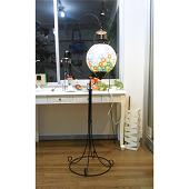 インド(アミナコレクション) インドモザイクペンダントランプ「ブルーム」(大) フロアーランプスタンド - Indian mosaic floor/pendantlamp bloom(big size) floorlamp stand